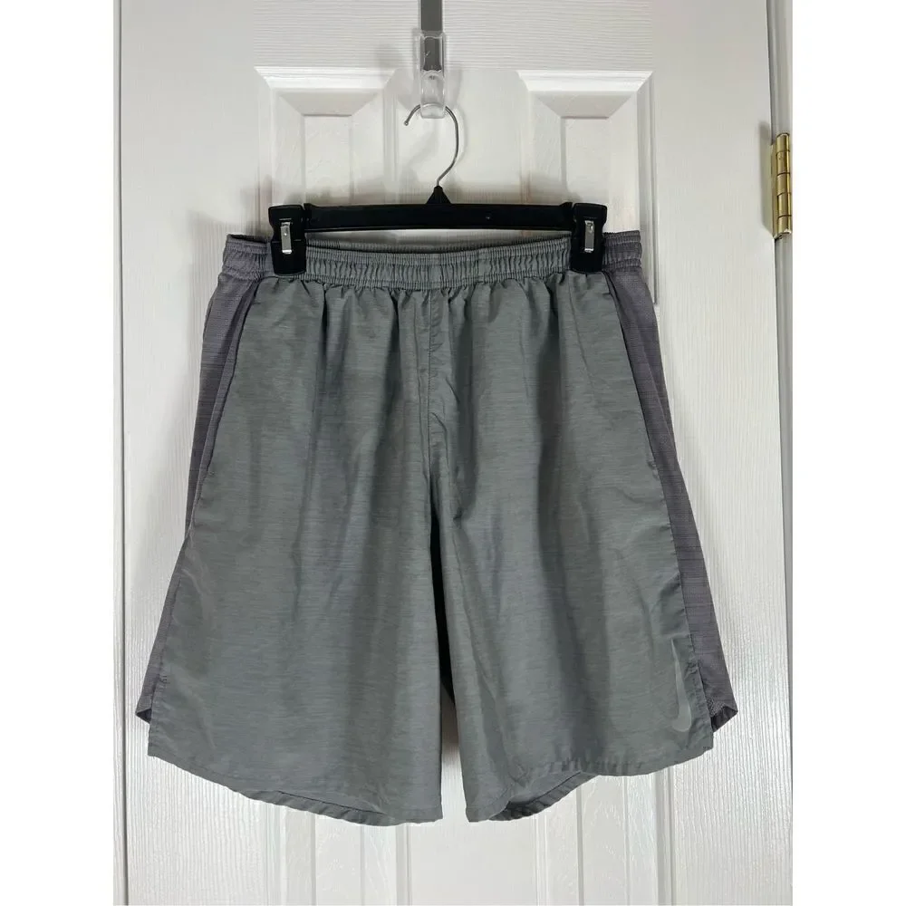 Nike Mens Dri Fit Grey Athletic Shorts Size L